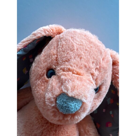 B Softie Orange Plush Bunny Stuffed Animal Toy By Battat 10" Soft Polyester Mate - Picture 2 of 8